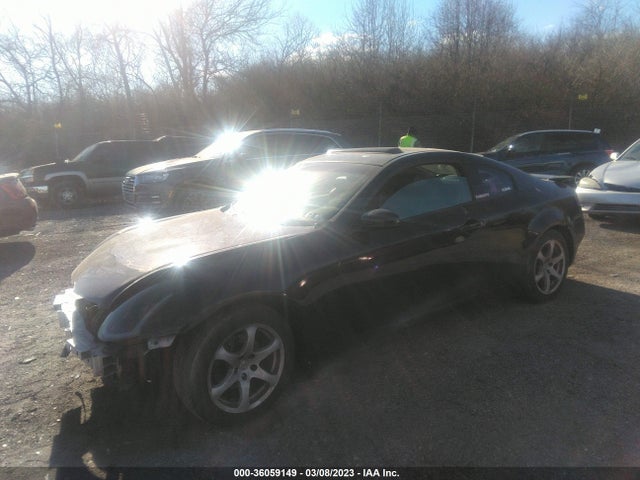 2004 INFINITI G35 COUPE W/LEATHER VIN: JNKCV54E14M302170