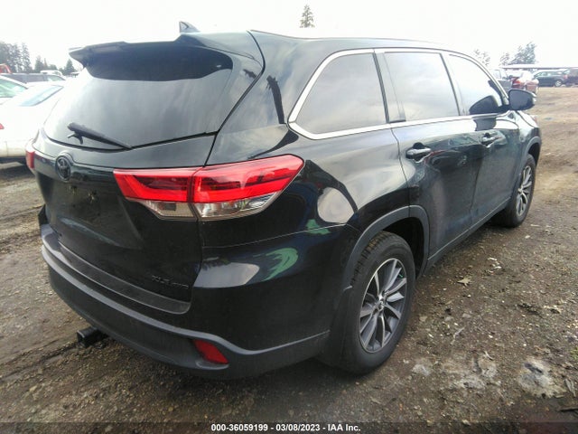 Toyota Highlander Se/xle 2019 5TDJZRFH7KS581539 Image 4