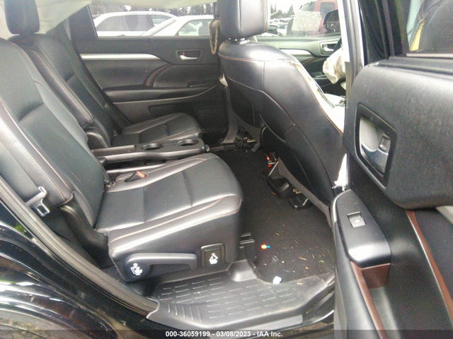 Toyota Highlander Se/xle 2019 5TDJZRFH7KS581539 Image 8
