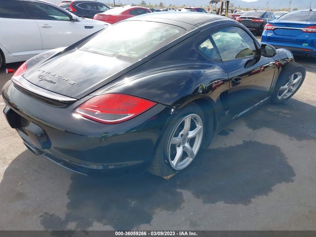 2012 PORSCHE CAYMAN VIN: WP0AA2A80CS760116