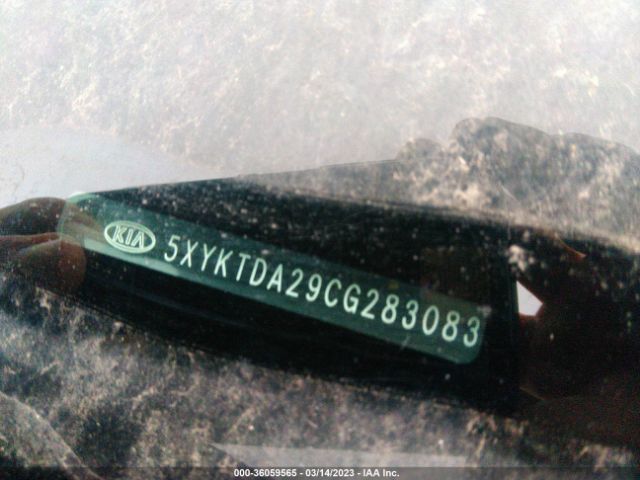 5XYKTDA29CG283083 KIA SORENTO LX