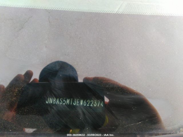 JN8AS5MT3EW622374 Nissan Rogue Select S
