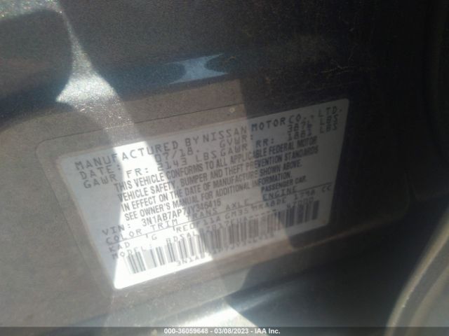 3N1AB7AP7JY346415 Nissan SENTRA S
