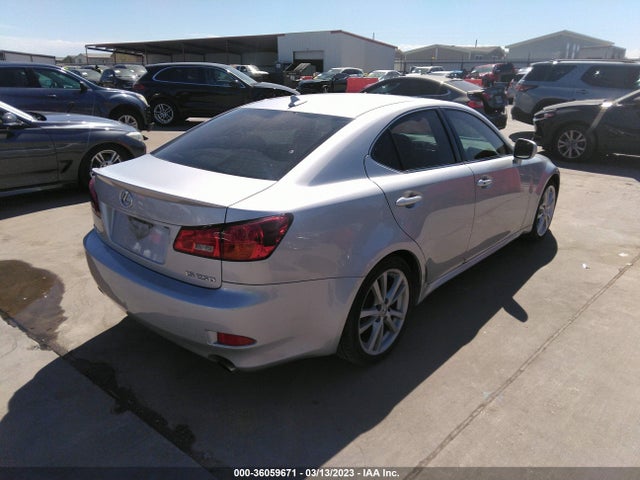 2007 LEXUS IS 250 VIN: JTHBK262175033480