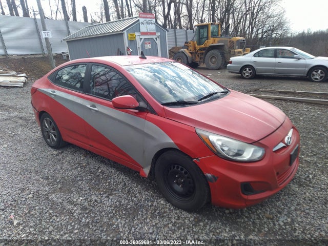 2012 HYUNDAI ACCENT GLS VIN: KMHCU4AE5CU068922