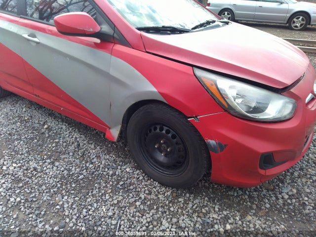 2012 HYUNDAI ACCENT GLS VIN: KMHCU4AE5CU068922