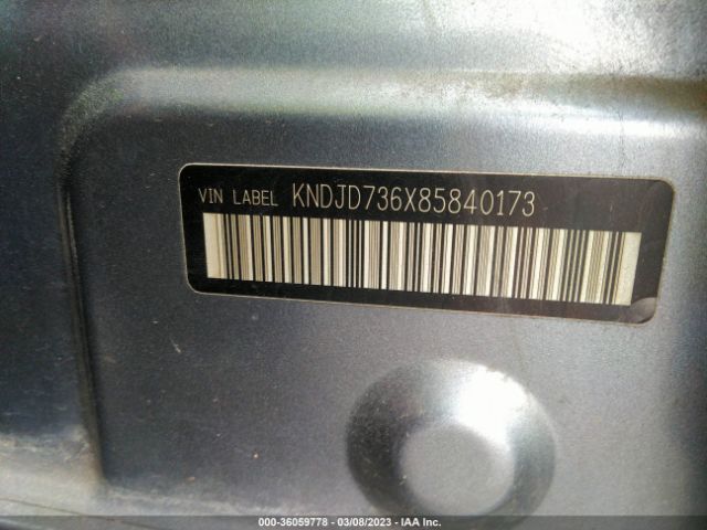 KNDJD736X85840173 KIA SORENTO EX