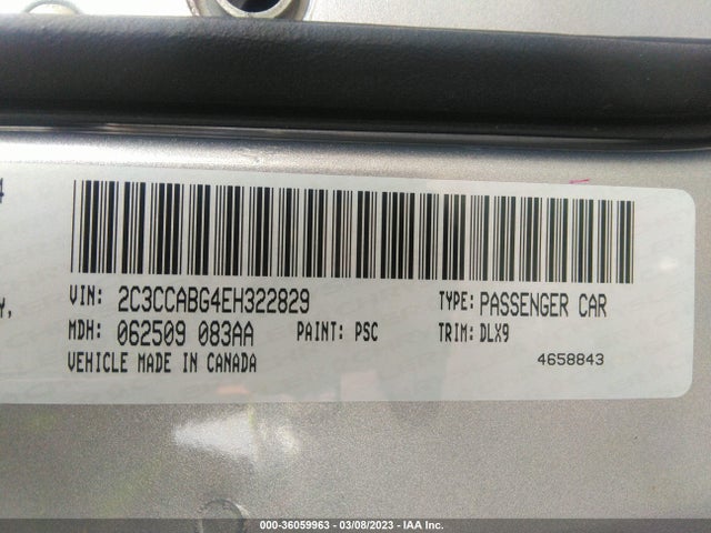 Chrysler 300 300s 2014 2C3CCABG4EH322829 Image 9
