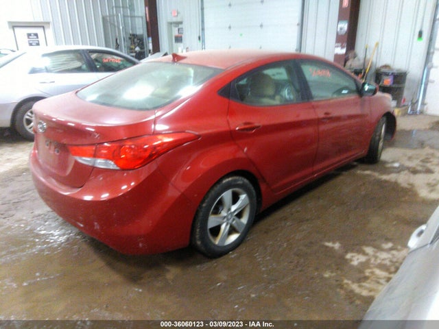 2011 HYUNDAI ELANTRA GLS PZEV VIN: KMHDH4AE0BU134932