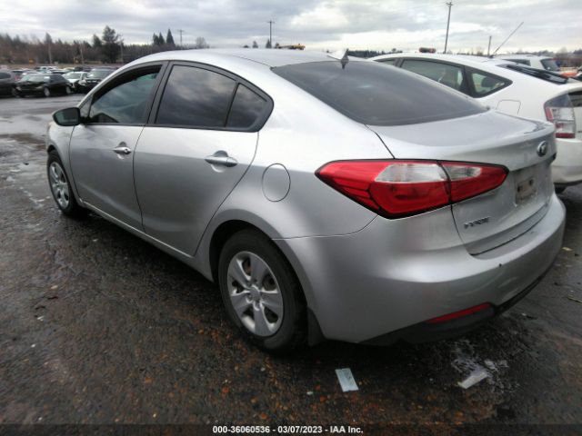 KNAFK4A63E5249446 KIA FORTE LX