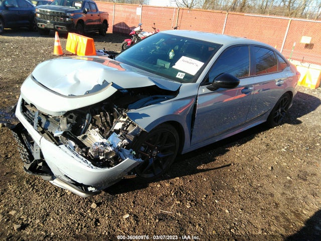 2022 HONDA CIVIC SEDAN SPORT VIN: 2HGFE2F54NH595384