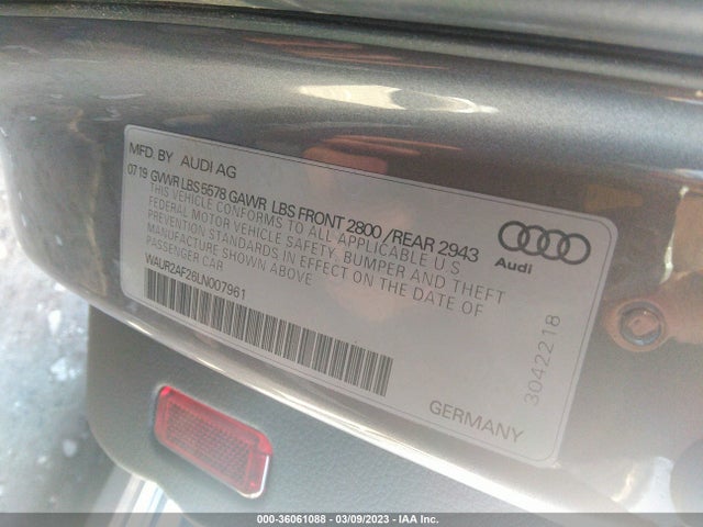 2020 Audi A7, VIN: WAUR2AF26LN007961
