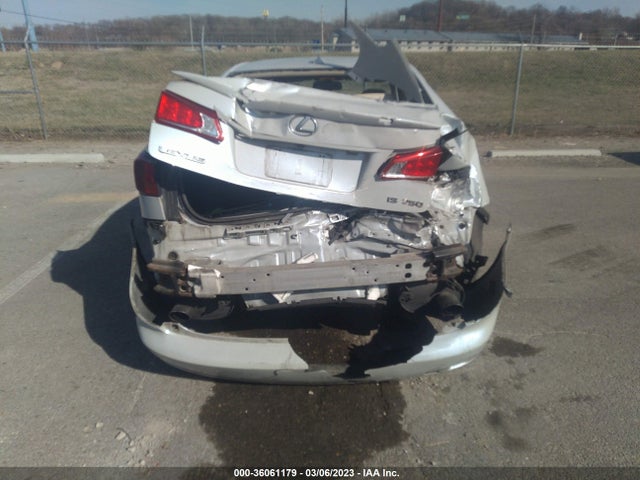 2009 LEXUS IS 250 VIN: JTHBK262695088042