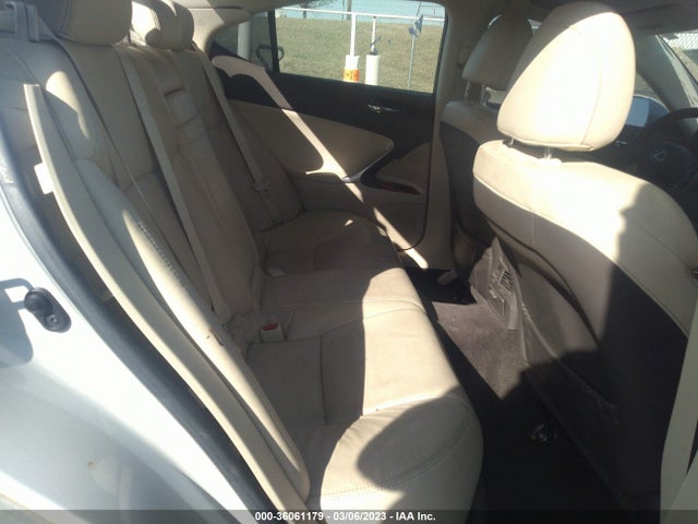 2009 LEXUS IS 250 VIN: JTHBK262695088042