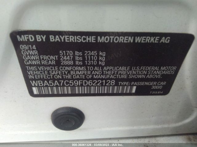 WBA5A7C59FD622128 BMW 5 Series 528i Xdrive