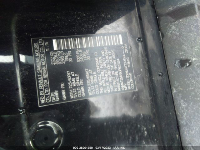 KNMAT2MV6GP623184 Nissan ROGUE SV