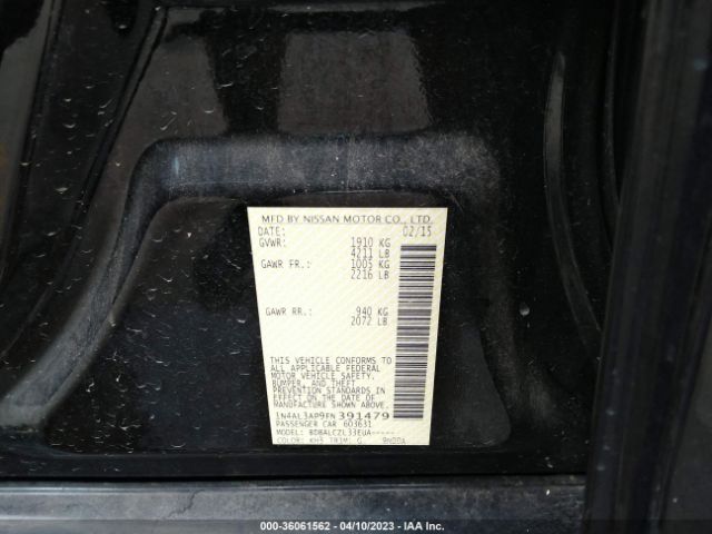 1N4AL3AP9FN391479 Nissan ALTIMA 2.5