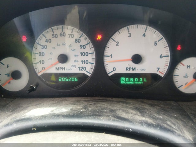 2005 DODGE CARAVAN SXT VIN: 1D4GP45R65B414858