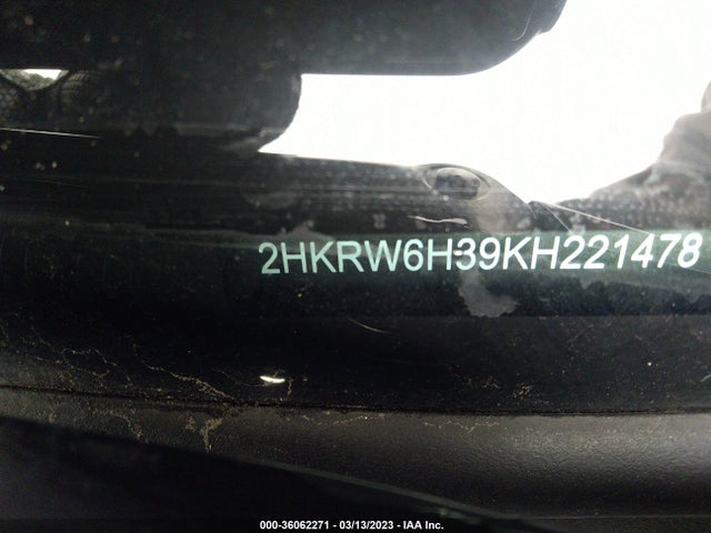 Honda CR-V LX 2019 2HKRW6H39KH221478 Image 9