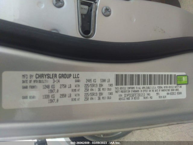 Dodge Journey Crossroad 2014 3C4PDCGB7ET261213 Image 10