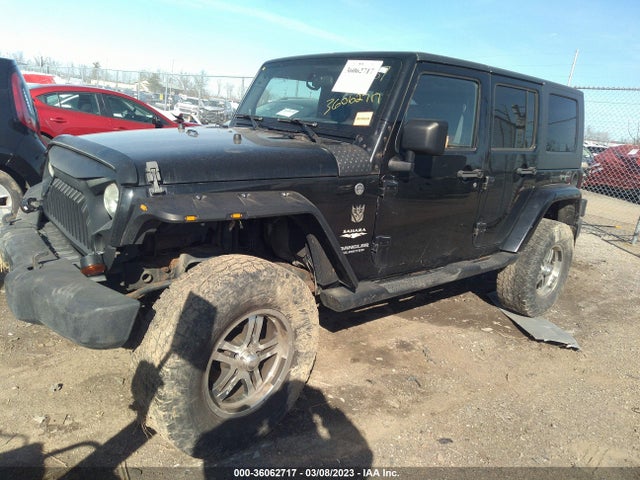 2008 JEEP WRANGLER SAHARA VIN: 1J4GA59158L643467