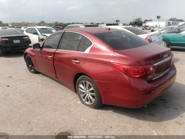 2014 INFINITI Q50 PREMIUM VIN: JN1BV7AR9EM689765