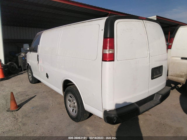 2013 CHEVROLET EXPRESS CARGO VAN VIN: 1GCSGAFX0D1130777