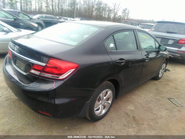 Honda Civic Sedan Lx 2014 19XFB2F57EE220687 Image 4
