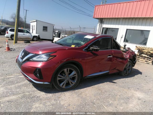 5N1AZ2MS0KN129567 Nissan Murano Platinum