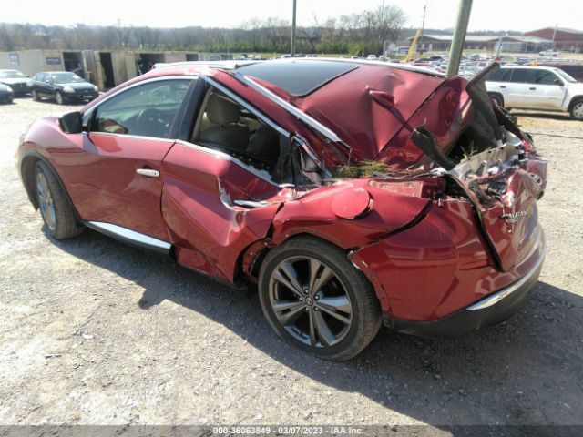 5N1AZ2MS0KN129567 Nissan Murano Platinum