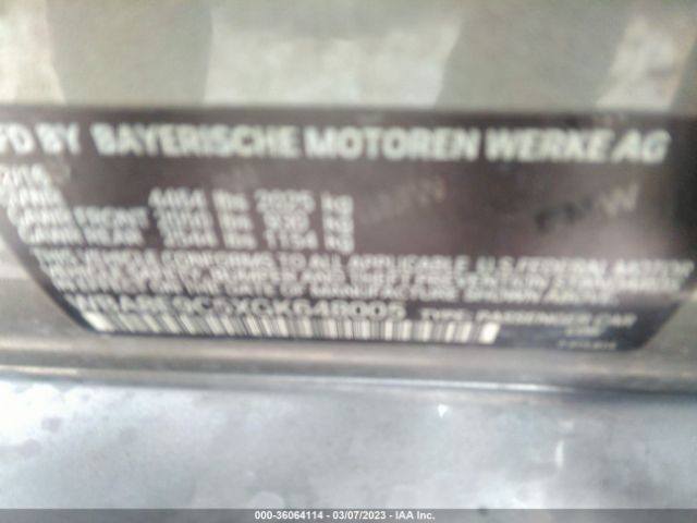 WBA8E9C5XGK648005 BMW 3 Series 328i