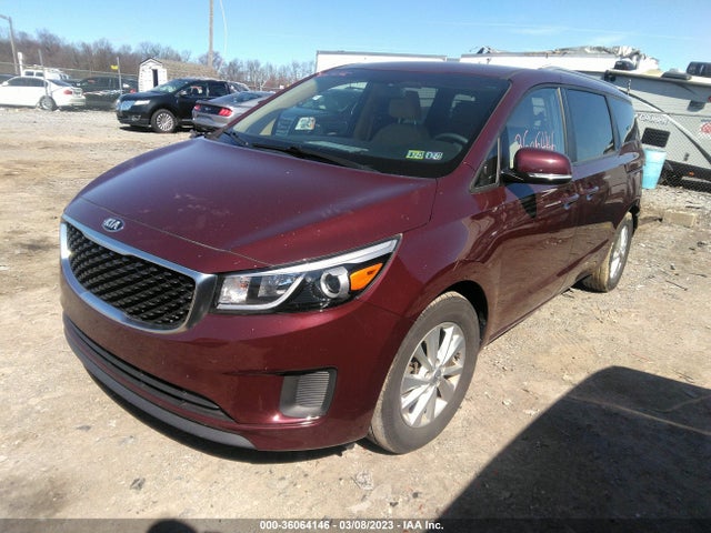 2016 KIA SEDONA LX VIN: KNDMB5C10G6128825