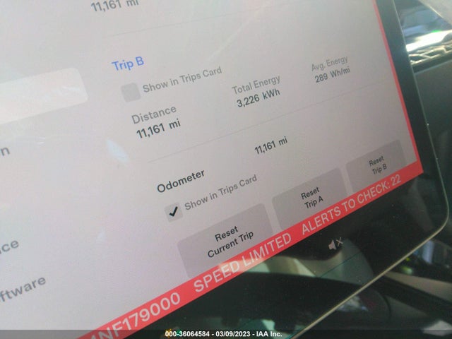 Tesla Model 3 Performance 2022 5YJ3E1EC4NF179000 Image 9