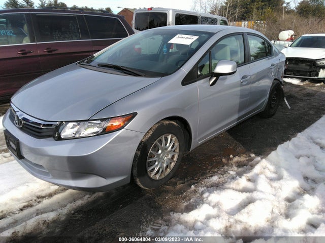 2012 HONDA CIVIC SDN LX VIN: 2HGFB2F5XCH558863