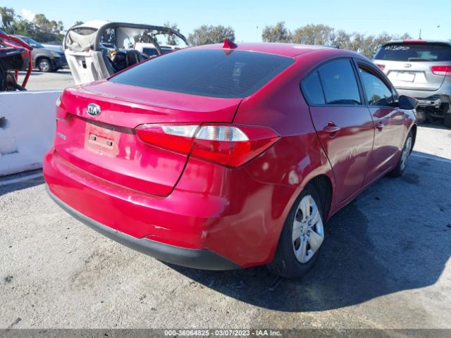 KNAFK4A68G5611645 KIA FORTE LX