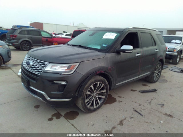 2018 FORD EXPLORER PLATINUM VIN: 1FM5K8HT9JGC41931