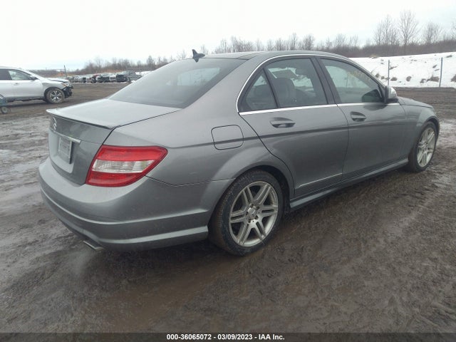 2009 MERCEDES-BENZ C-CLASS 3.5L SPORT VIN: WDDGF56X79R052058
