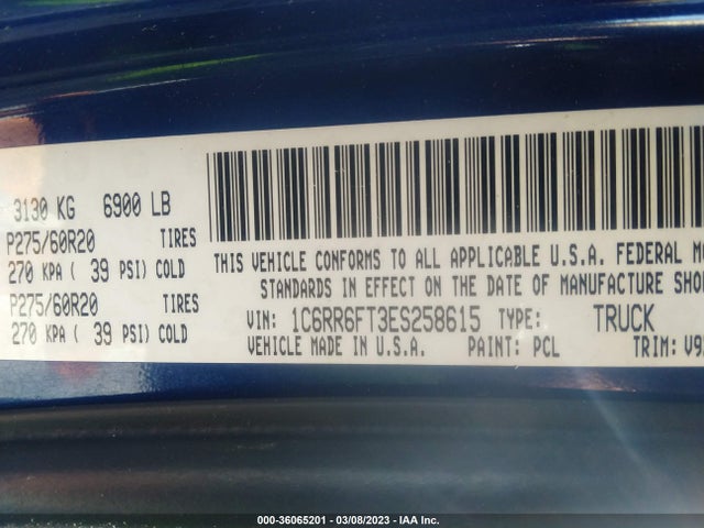 RAM 1500 Express 2014 1C6RR6FT3ES258615 Image 10