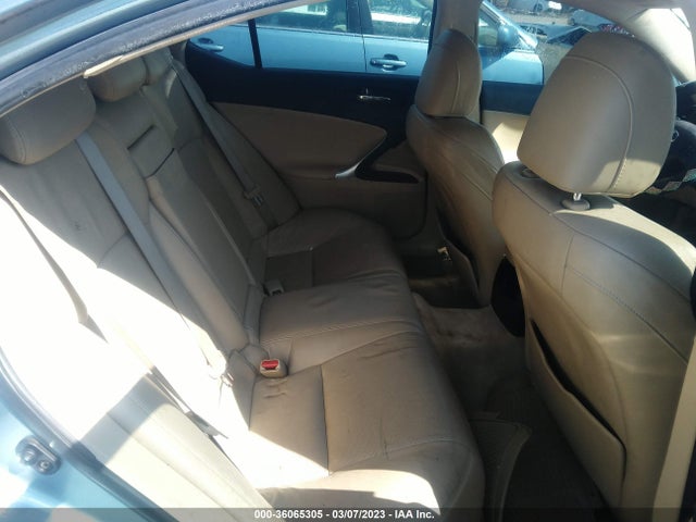 Lexus Is 250 Manual/auto 2006 JTHBK262665022456 Image 9