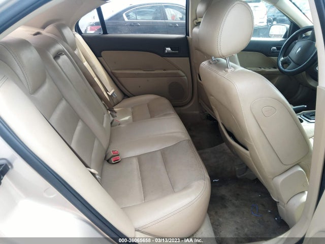 2007 FORD FUSION SEL VIN: 3FAHP08Z67R262414