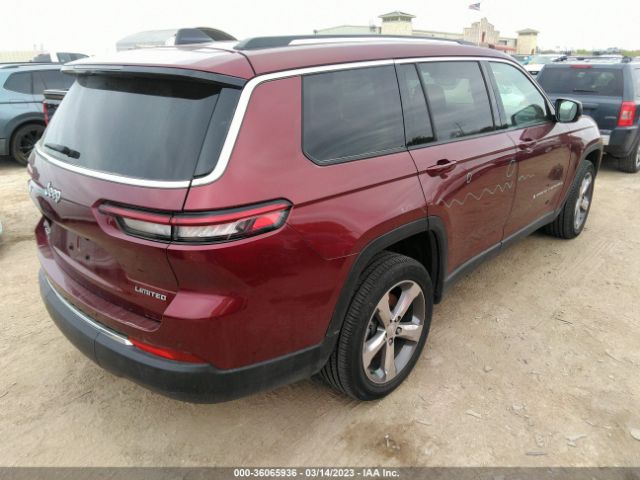 1C4RJKBG3M8206995 Jeep Grand Cherokee L Limited