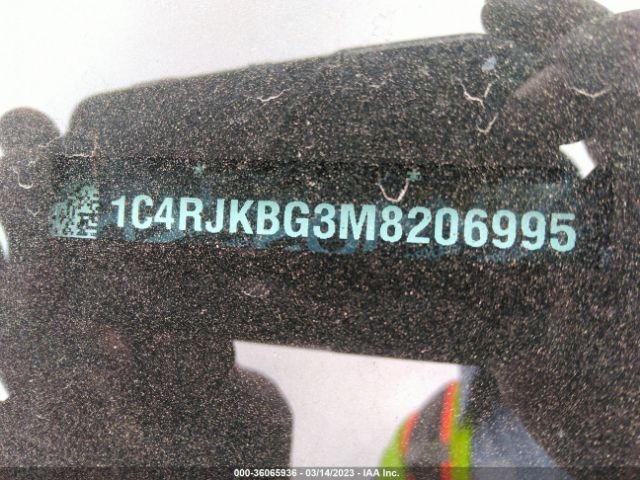 1C4RJKBG3M8206995 Jeep Grand Cherokee L Limited
