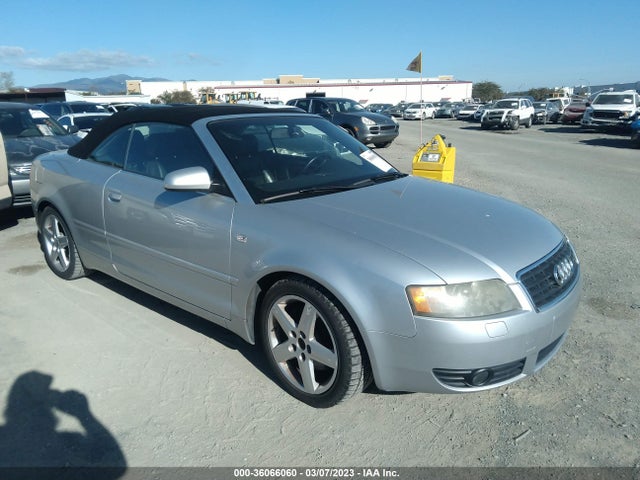 2003 AUDI A4 3.0L VIN: WAUAT48H23K016350