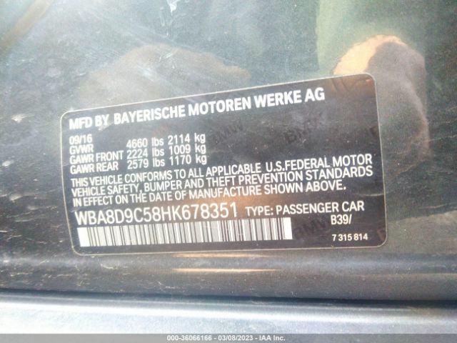 WBA8D9C58HK678351 BMW 3 Series 330i Xdrive