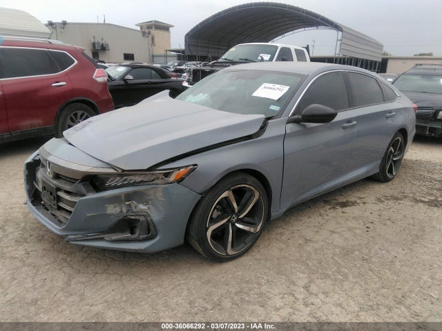 2021 HONDA ACCORD SEDAN SPORT SE VIN: 1HGCV1F48MA012591