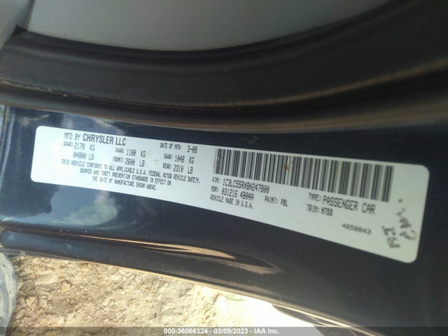 Chrysler Sebring 2008 1C3LC55RX8N247800 Image 10