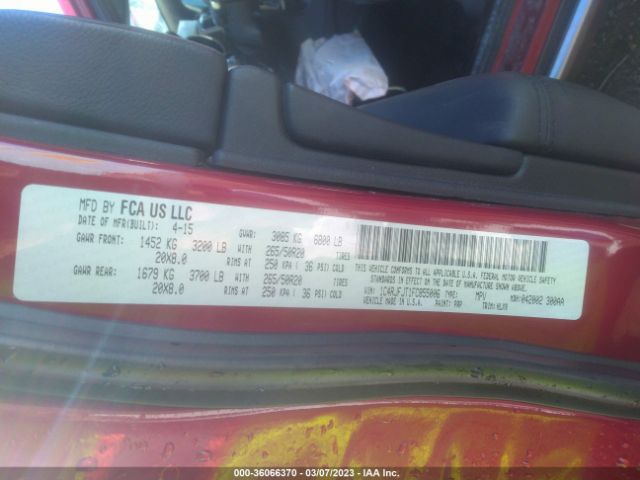 1C4RJFJT1FC855006 Jeep Grand Cherokee Summit