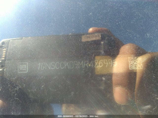 Chevrolet Suburban Lt 2021 1GNSCCKD9MR486995 Image 9