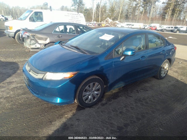 Honda Civic Sdn Lx 2012 2HGFB2F55CH585744 Image 2