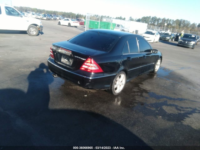 2005 MERCEDES-BENZ C-CLASS 1.8L VIN: WDBRF40J65F671293